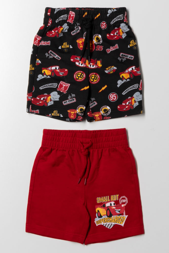 2 Pack Cars Knit Shorts