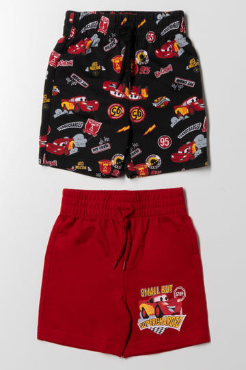 2 Pack Cars Knit Shorts