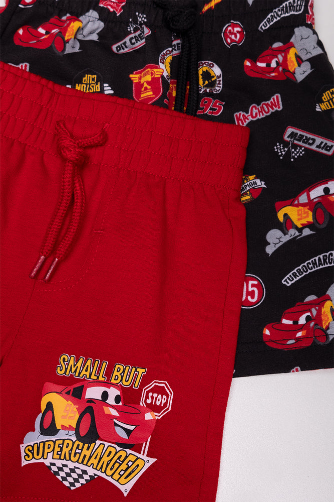 2 Pack Cars Knit Shorts
