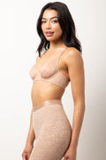 Mesh Underwire Bra Natural (2)
