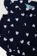 Front Tie Top Black And White (1)