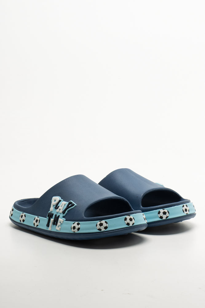 Foxing Slide Blue