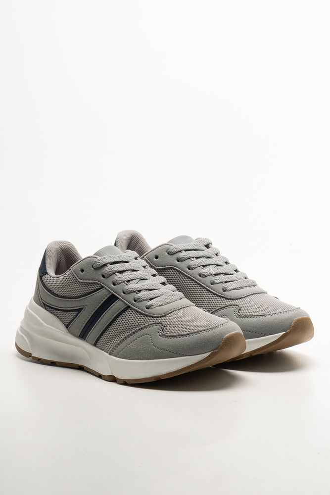 Retro Trainers Grey