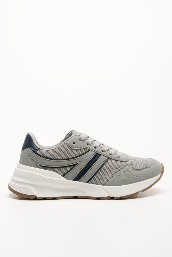 Retro Trainers Grey (1)