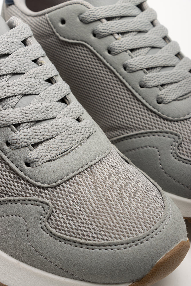 Retro Trainers Grey (2)