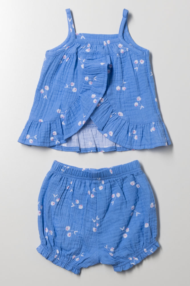 Strappy Top And Shorts Set (3)