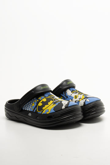 Batman Clog Black