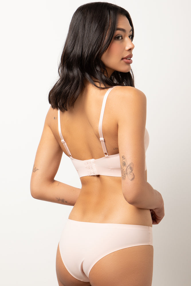 Bonded Bralette Pink