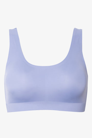 Bonded Crop Top Blue