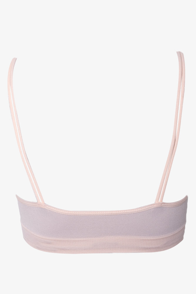 2 Pack Cherry Seamfree Bras White And Peach (3)