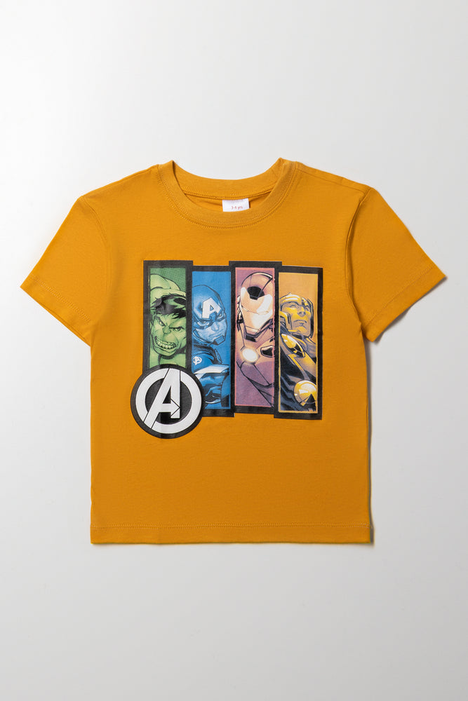 Avengers T-Shirt Yellow