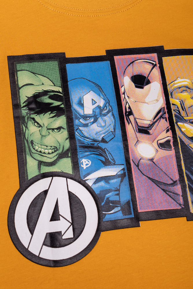 Avengers T-Shirt Yellow