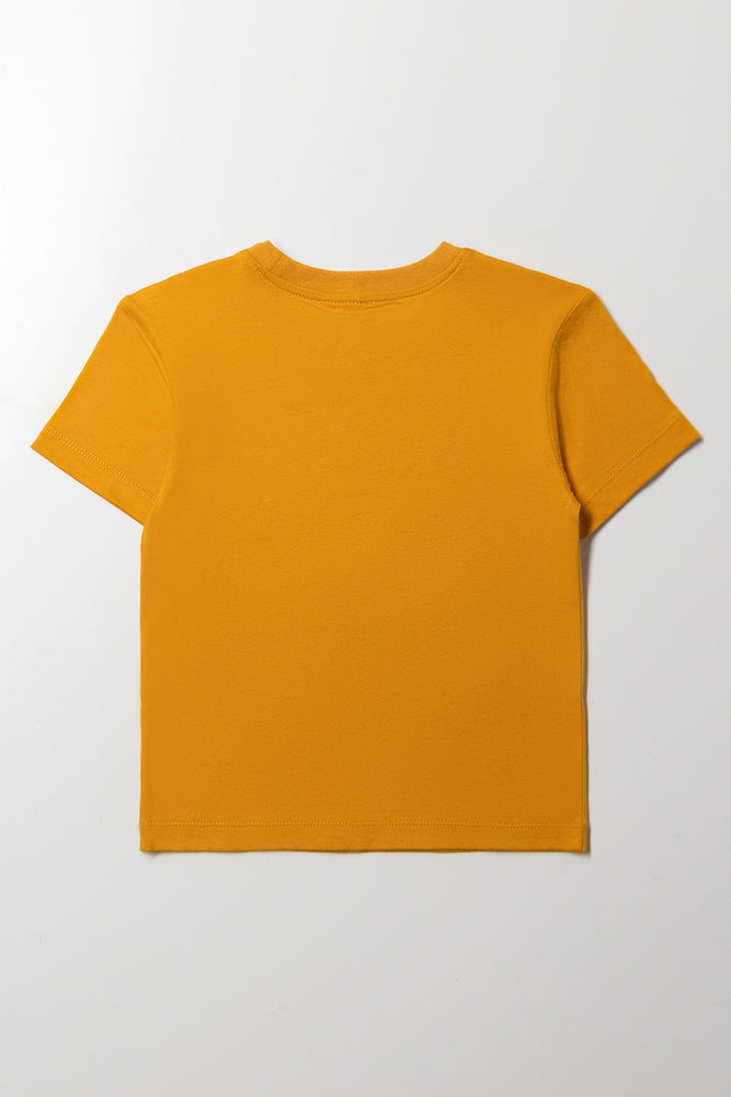 Avengers T-Shirt Yellow (2)