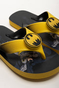 Batman Light Up Flip Flops Yellow (2)