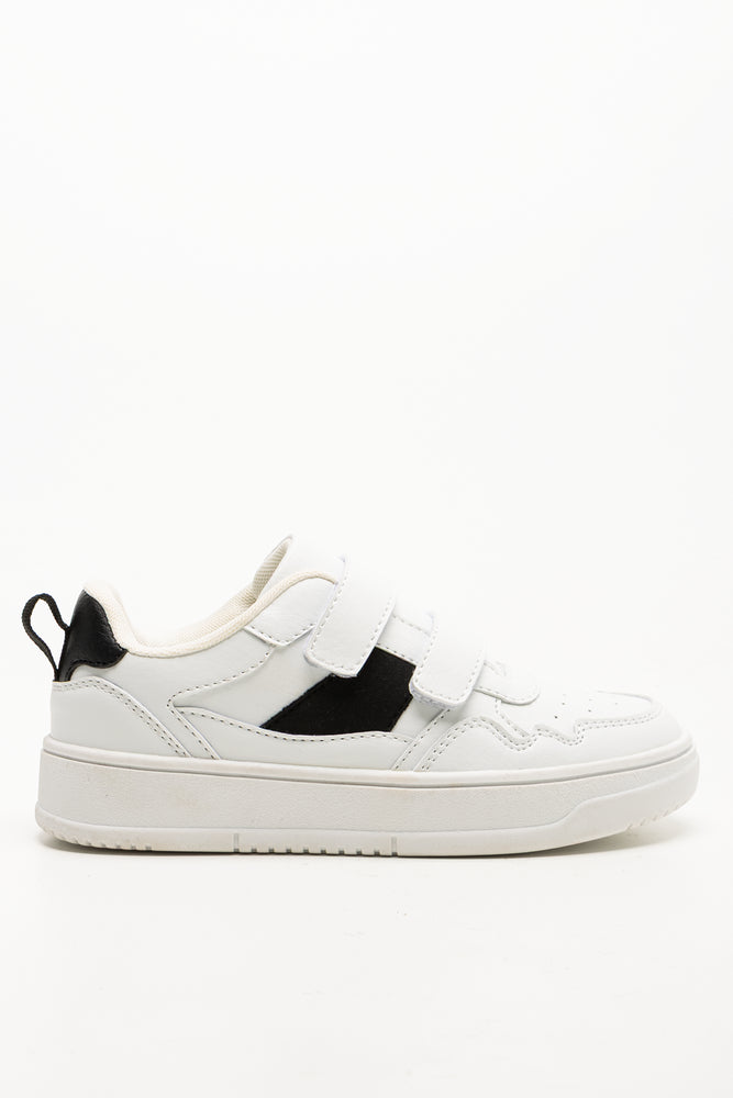 Double Velcro Sneakers White