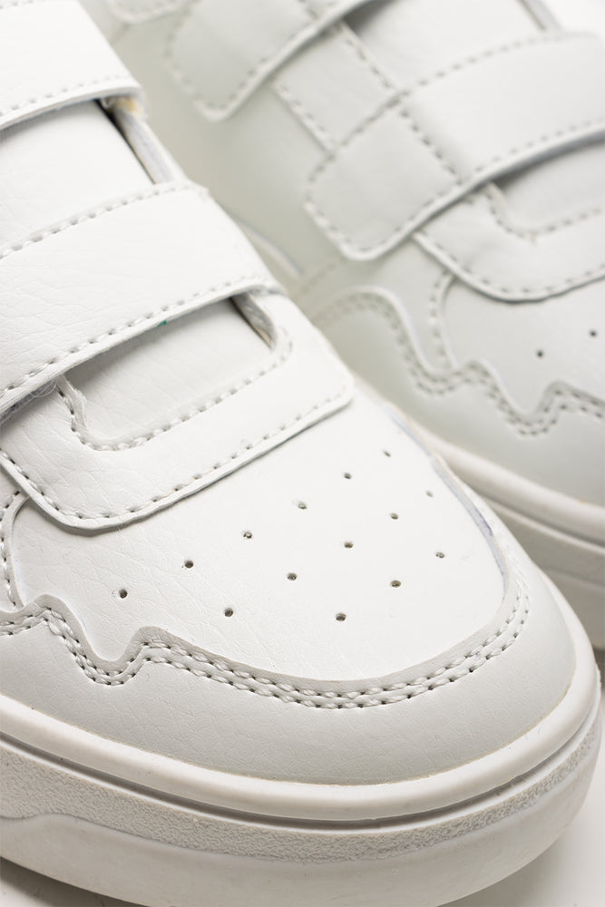 Double Velcro Sneakers White (2)