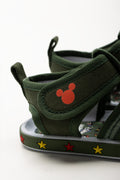 Mickey Mouse Foxing Sandals Green (3)