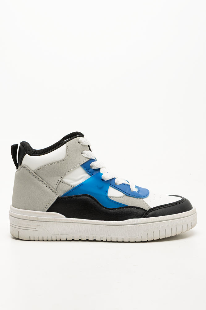 Basketball High Top Sneaker White (1)