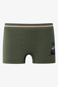3 Pack Seamless Boxers Black, Green And Grey (1)