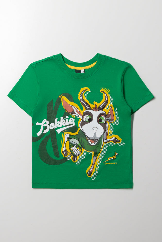 Bokkie Short Sleeve T-Shirt Green