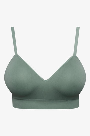 Seamfree Bralette Green