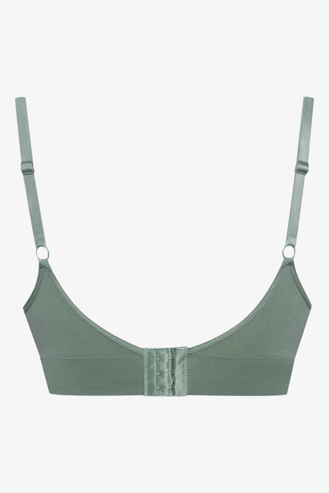Seamfree Bralette Green