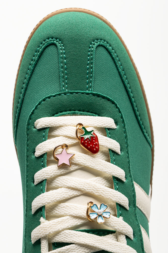 Retro Charm Sneakers Green (4)