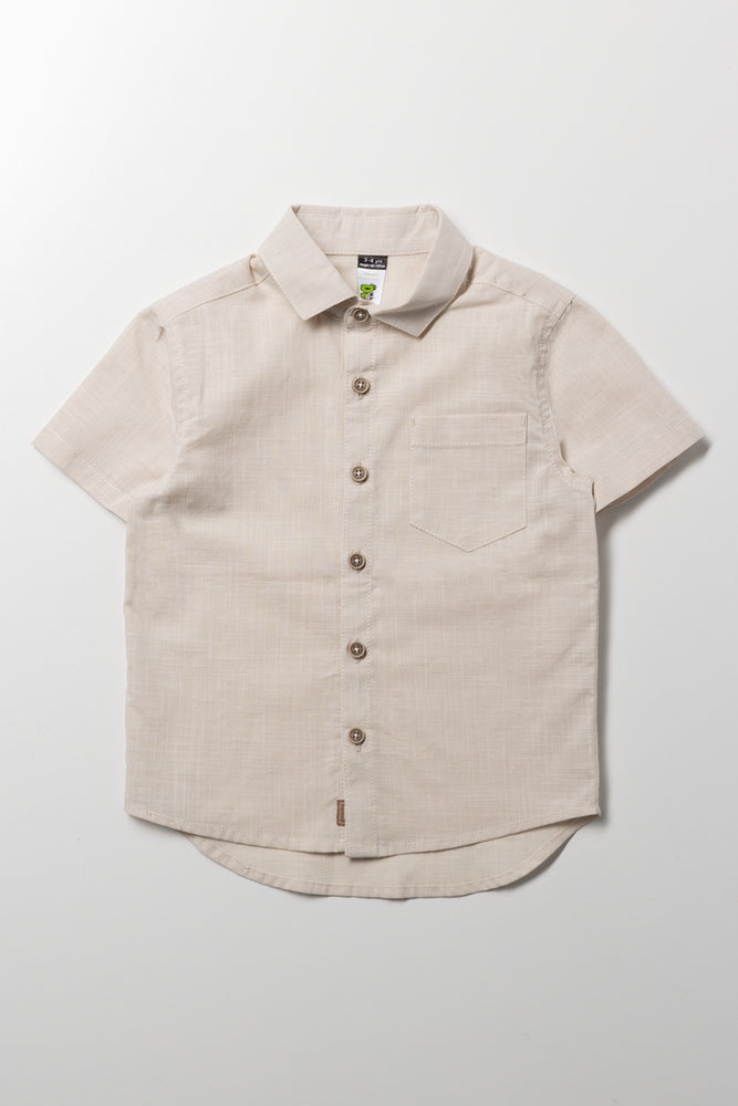 Short Sleeve Shirt Natural