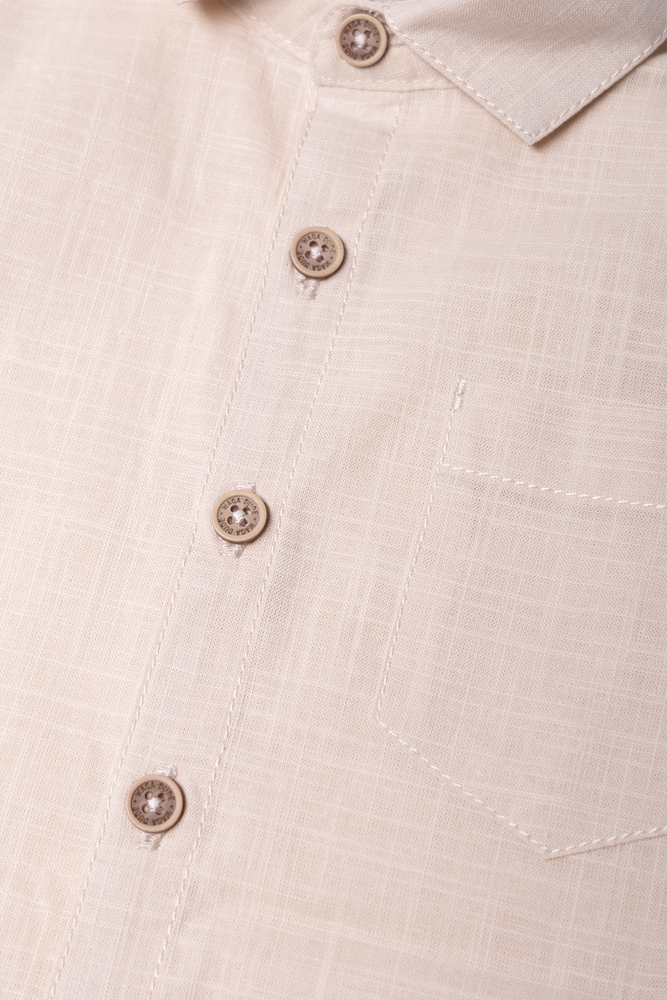 Short Sleeve Shirt Natural