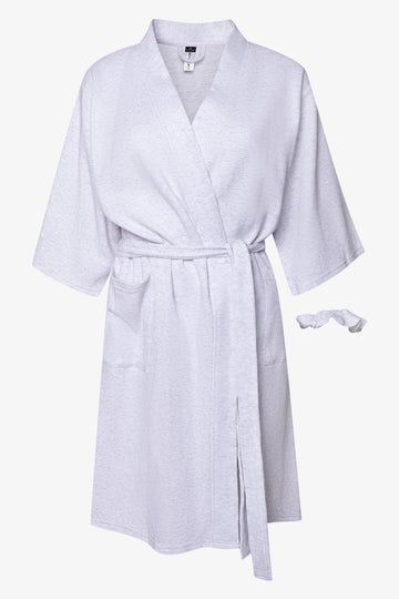 Waffle Gown Grey