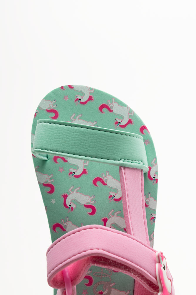 Unicorn Sandals Blue And Pink (4)