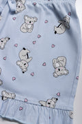 Koala Short Set Pyjamas Blue (2)