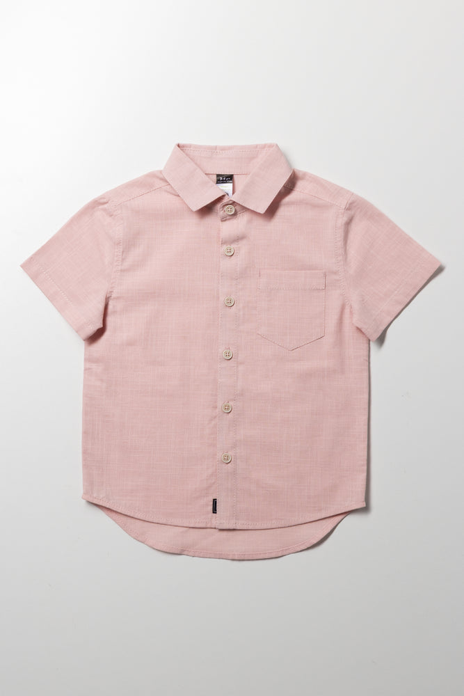 Short Sleeve Shirt Pink