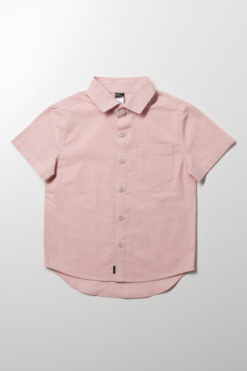 Short Sleeve Shirt Pink