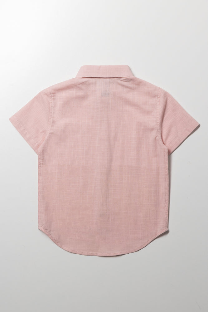 Short Sleeve Shirt Pink (3)