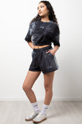 Fleece Shorts Dark Grey (2)