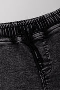 Cargo Denim Shorts Dark Grey (1)