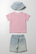 3 Piece Henley Set Blue And Red (4)