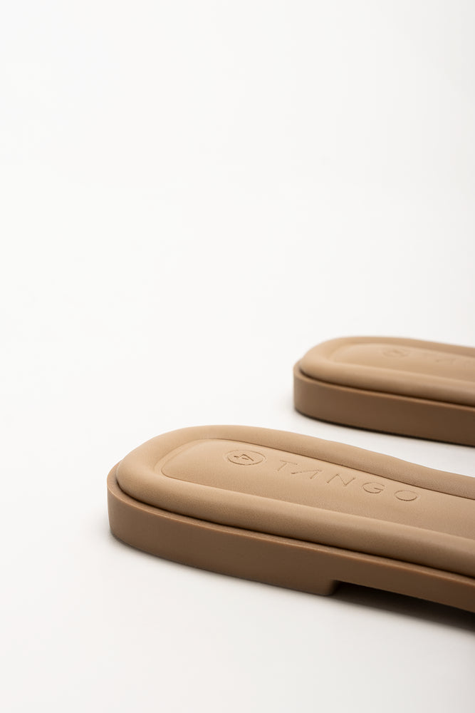 Pearl Mule Sandals Natural (3)