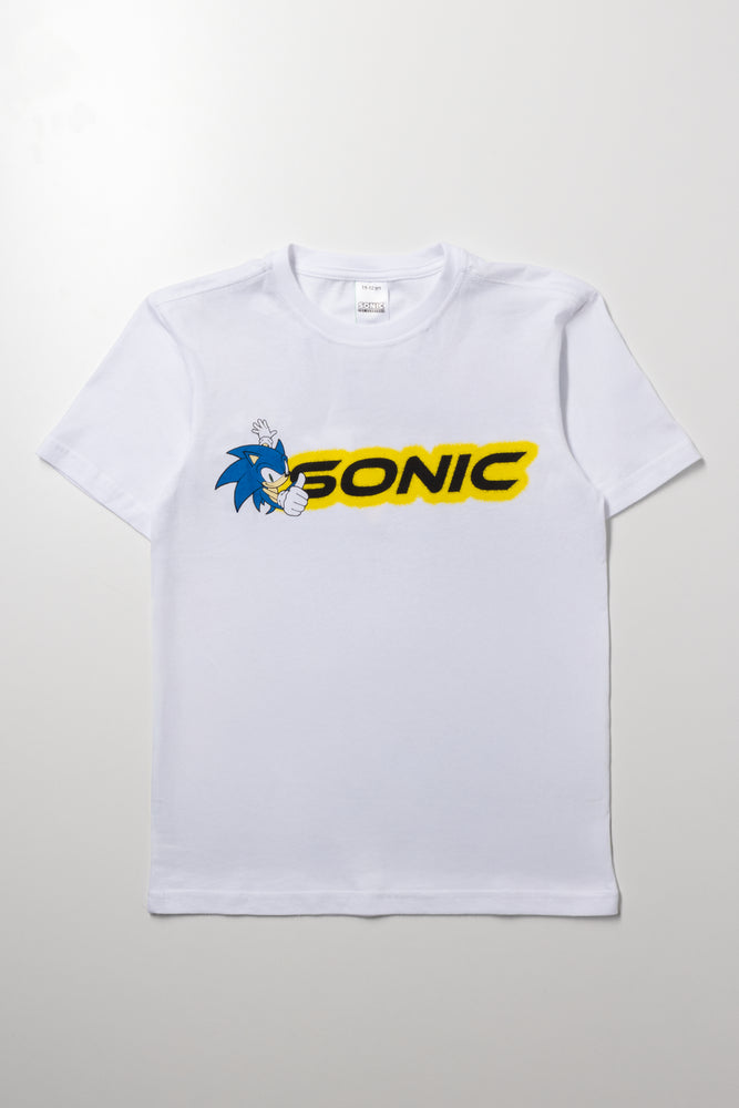Sonic Short Sleeve T-Shirt White
