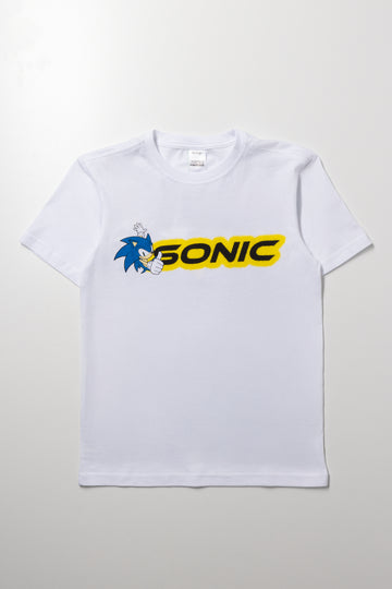 Sonic Short Sleeve T-Shirt White