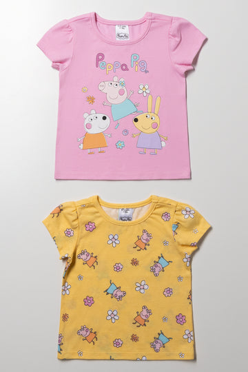 2 Pack Peppa Pig T-Shirts