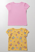 2 Pack Peppa Pig T-Shirts (2)