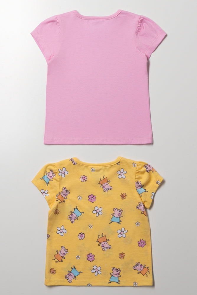 2 Pack Peppa Pig T-Shirts (2)