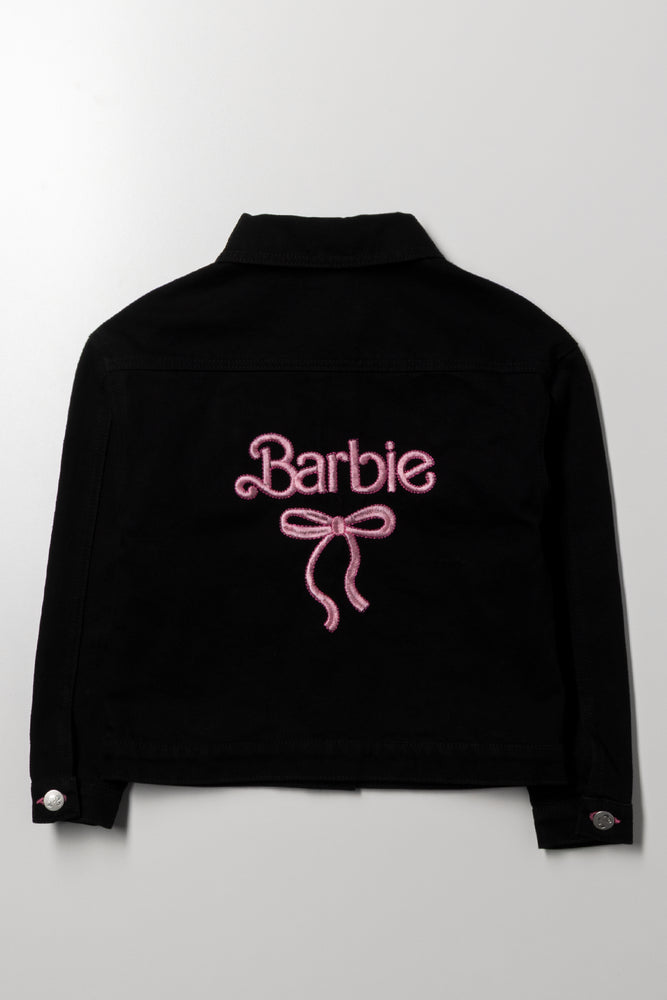 Barbie Denim Jacket Black (2)