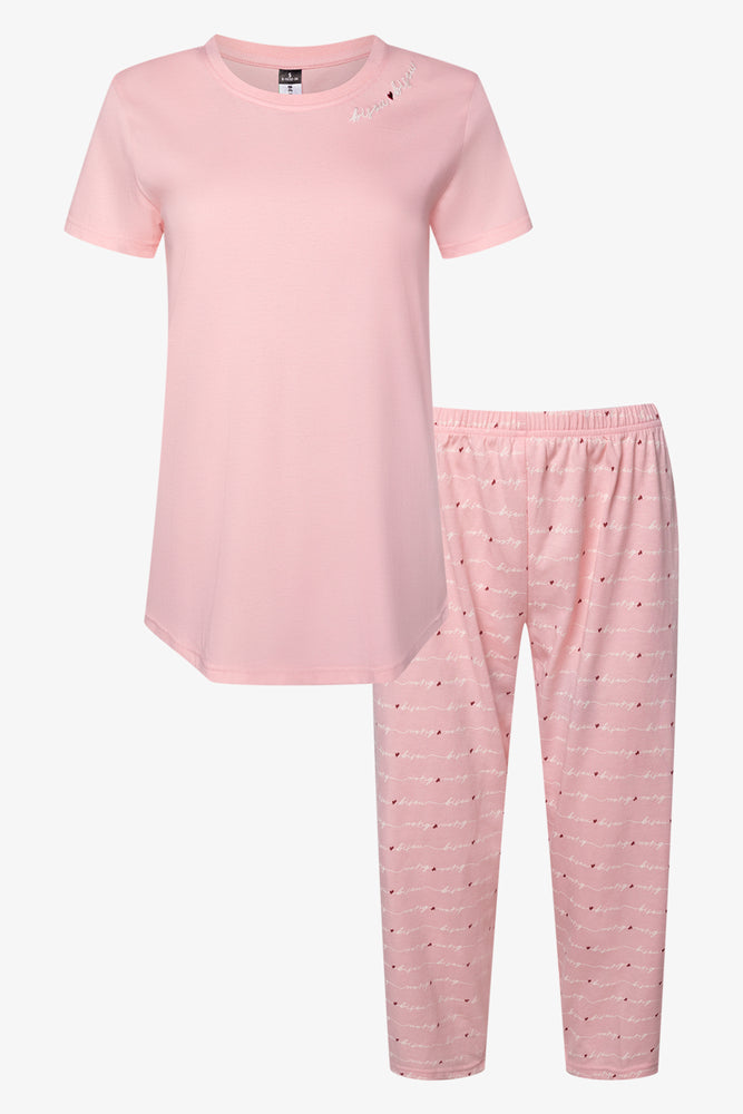 Capri Pyjama Set Pink