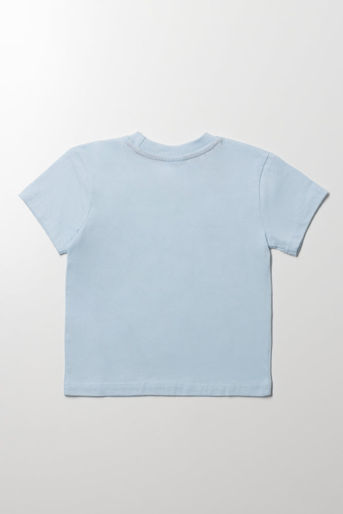 Mickey Mouse Short Sleeve T-Shirt Blue (2)