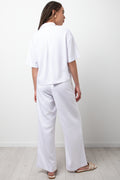 Ballerina Short Sleeve Shirt White (2)