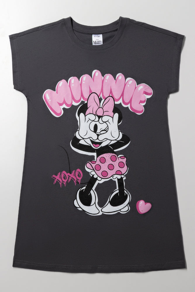 Minnie Mouse Sleepshirt Grey