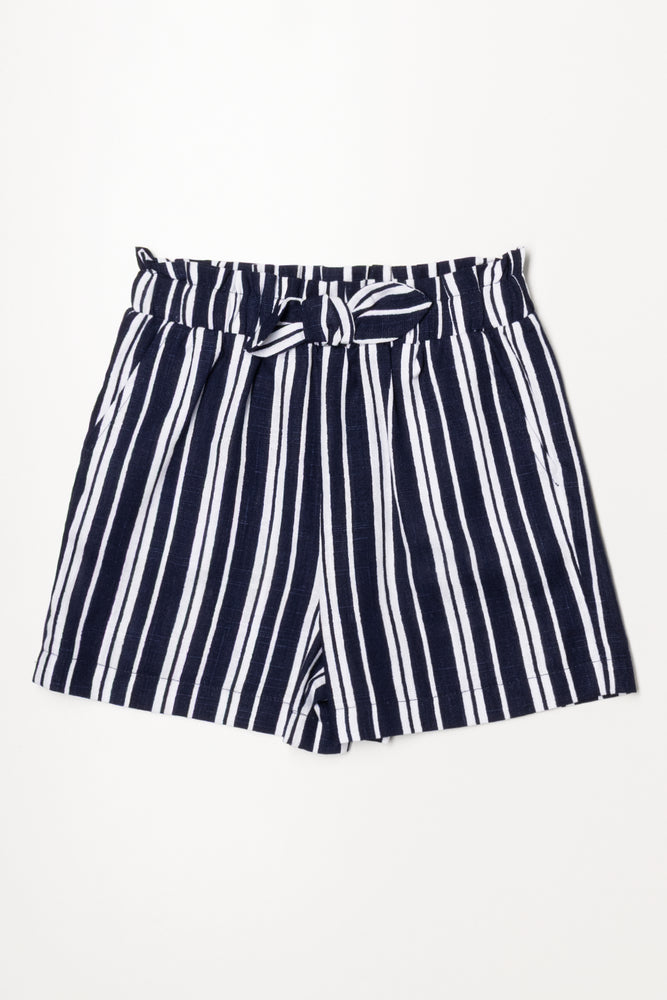 Stripe Shorts Navy
